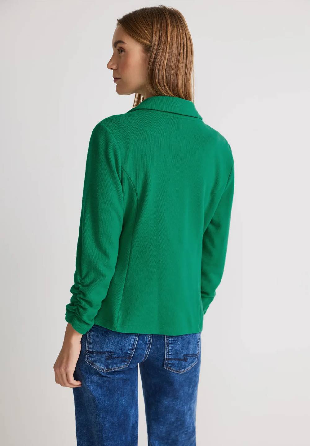 Street One Basic Blazer Mit Raffungen