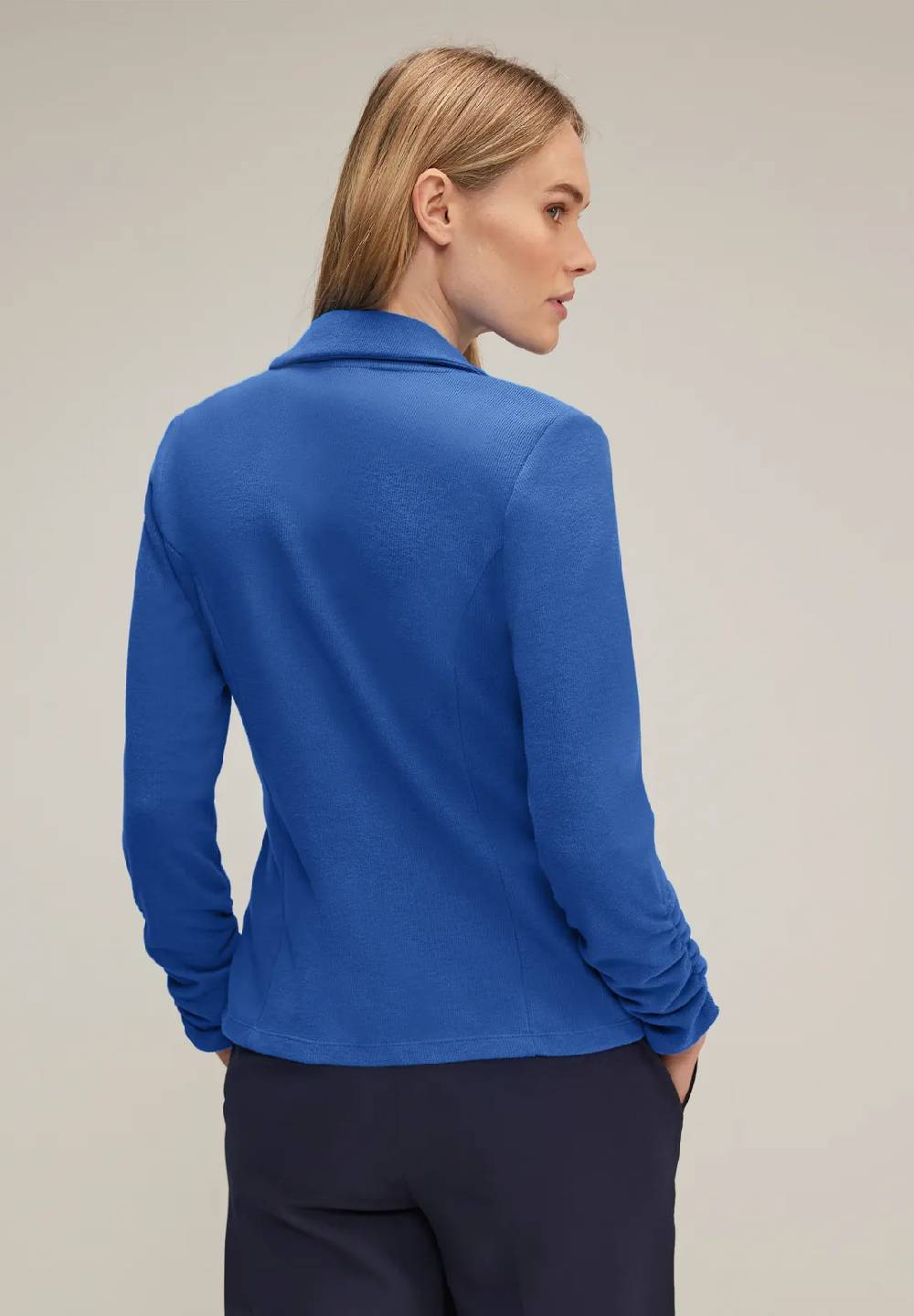 Street One Basic Blazer Mit Raffungen