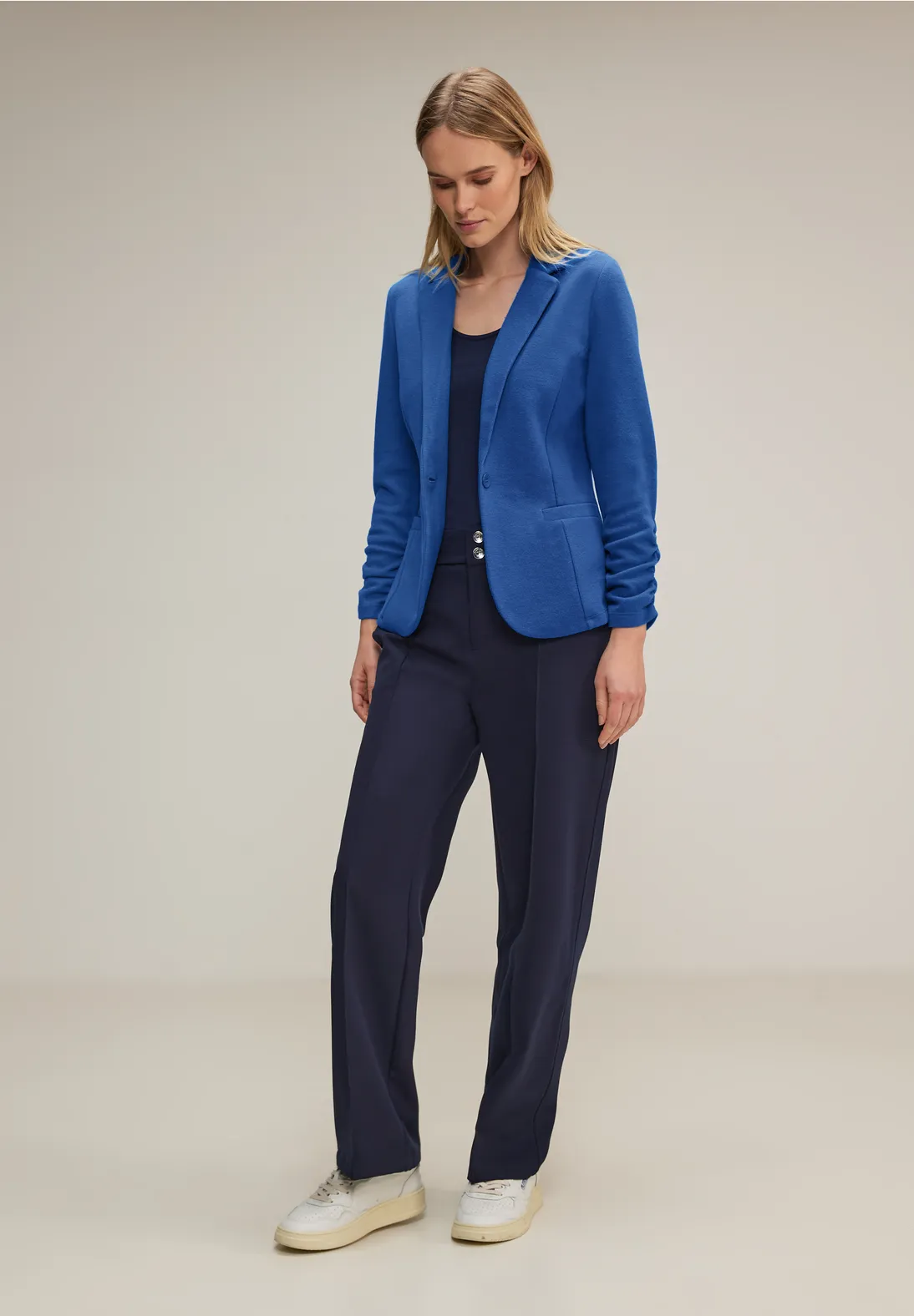 Street One Basic Blazer Mit Raffungen