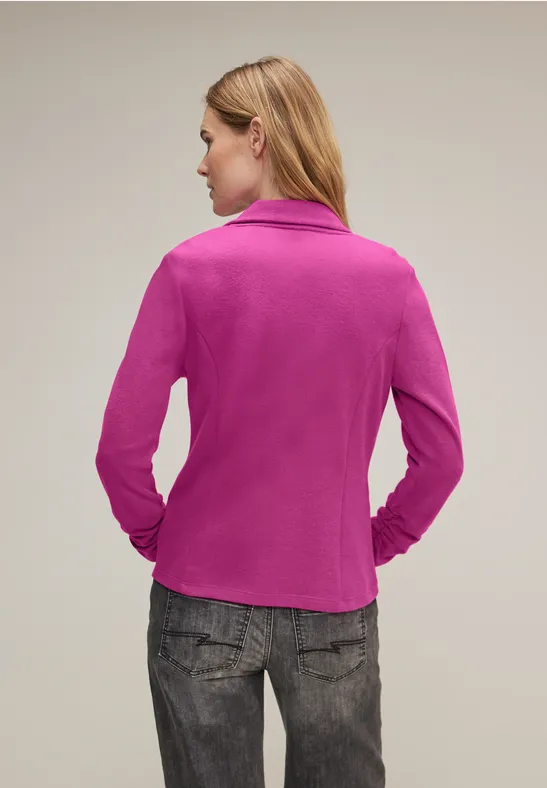 Street One Basic Blazer Mit Raffungen