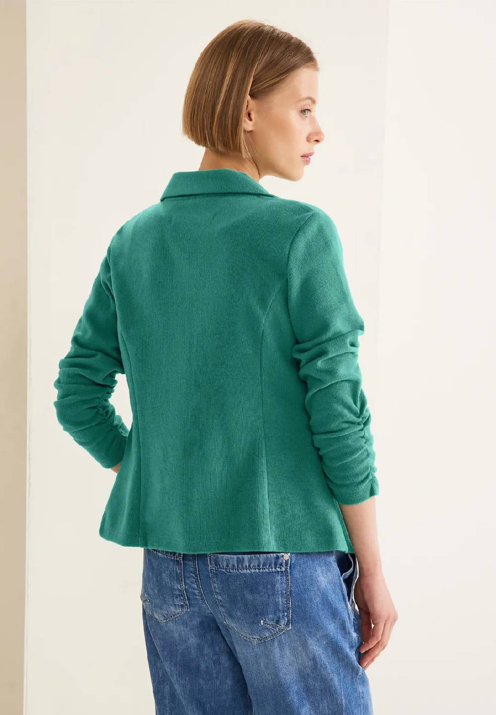 Street One Basic Blazer Mit Raffungen