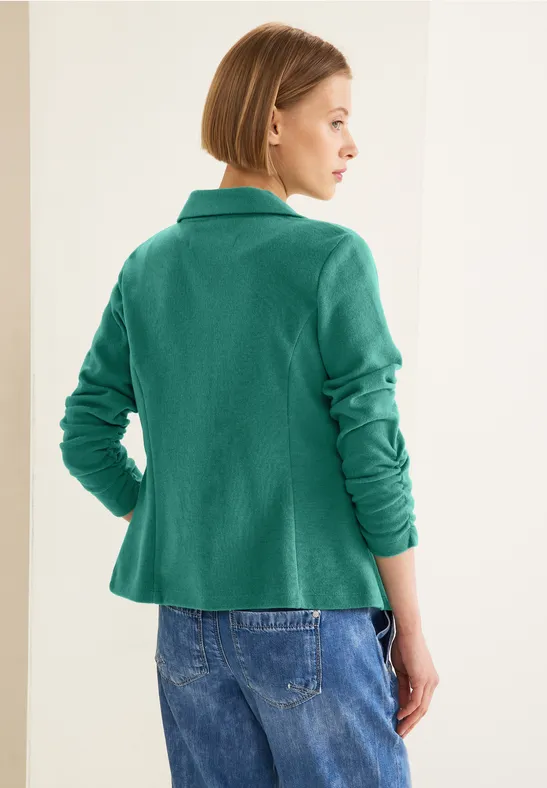 Street One Basic Blazer Mit Raffungen