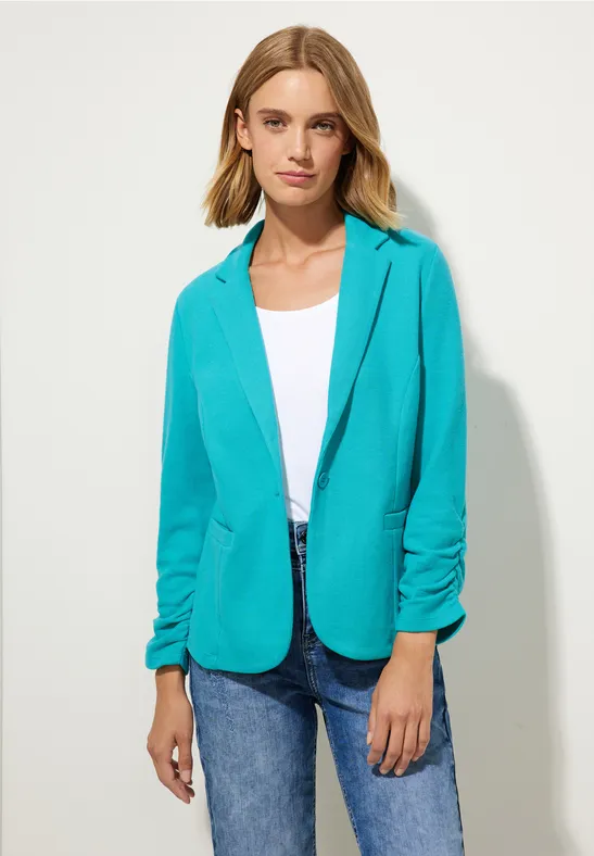 Street One Basic Blazer Mit Raffungen