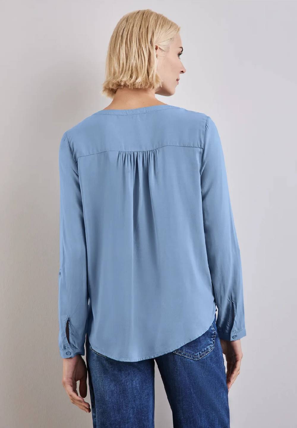 Street One Basic Bluse In Unifarbe