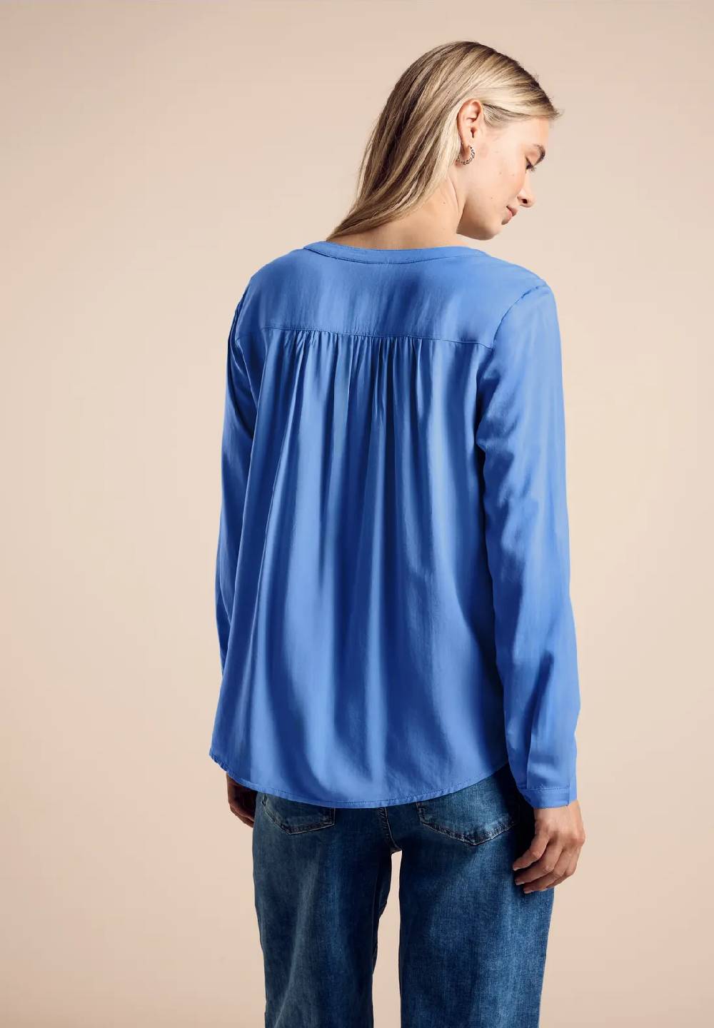 Street One Basic Bluse In Unifarbe - Style BAMIKA