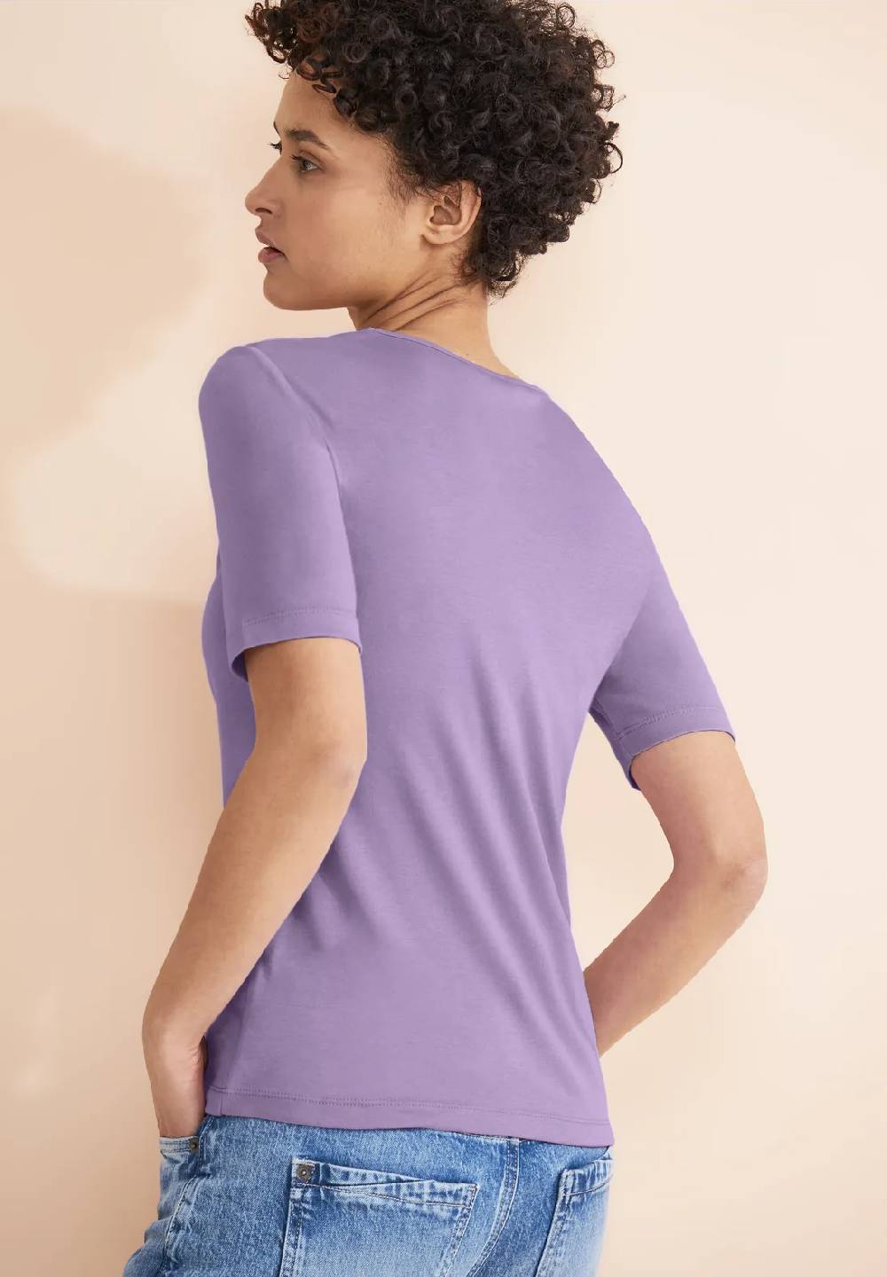 Street One Basic Kurzarmshirt - Style PALMIRA