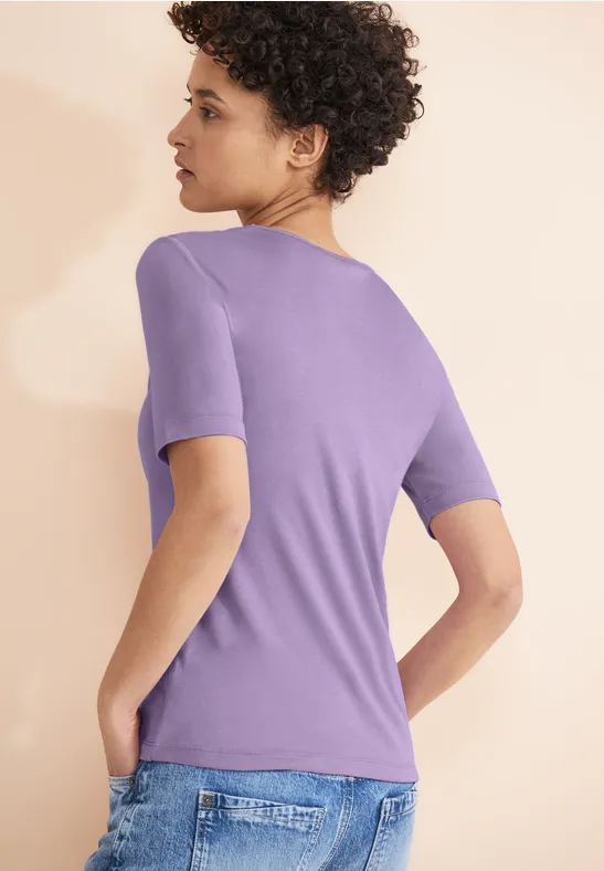 Street One Basic Kurzarmshirt - Style PALMIRA