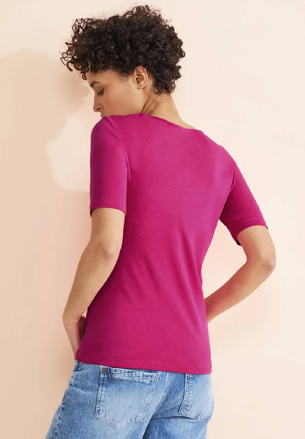 Street One Basic Kurzarmshirt - Style PALMIRA