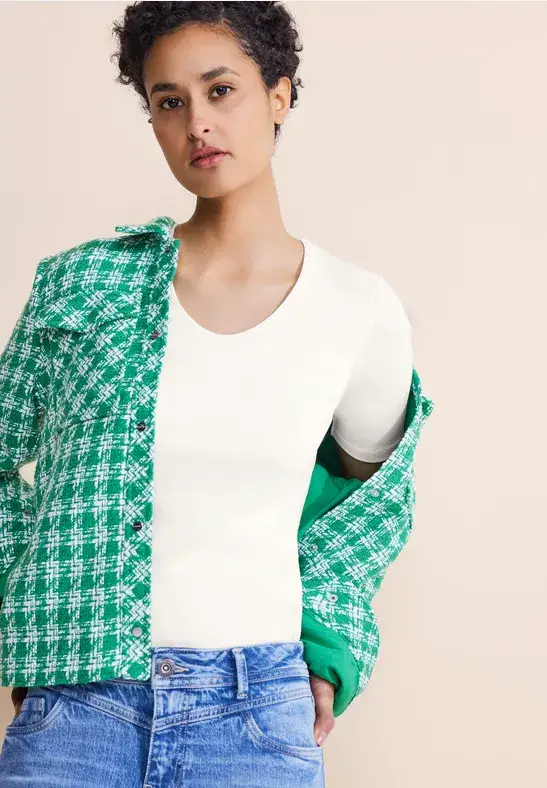 Street One Basic Kurzarmshirt - Style PALMIRA