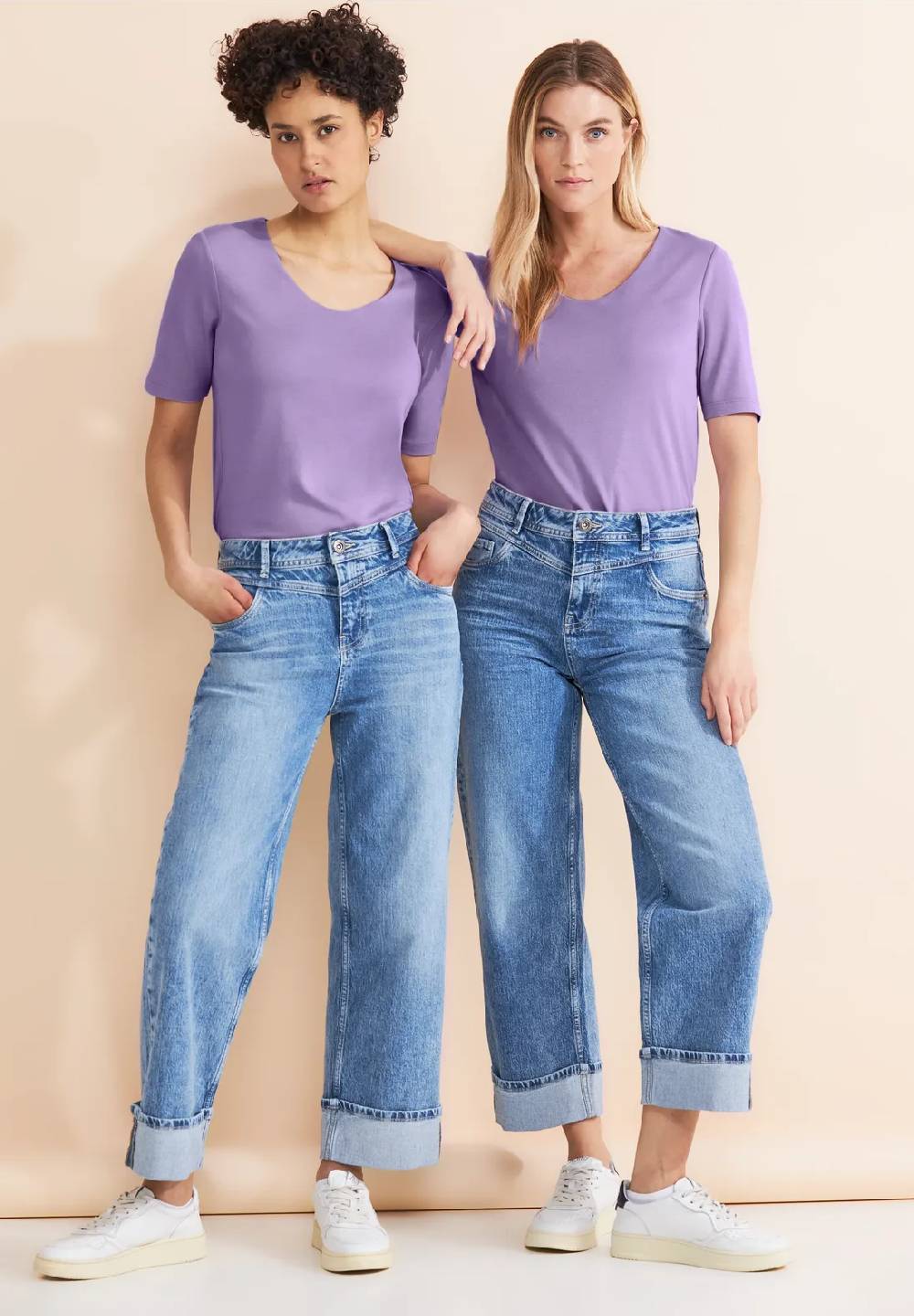 Street One Basic Kurzarmshirt - Style PALMIRA