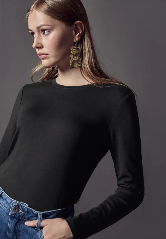 Street One Basic Langarmshirt