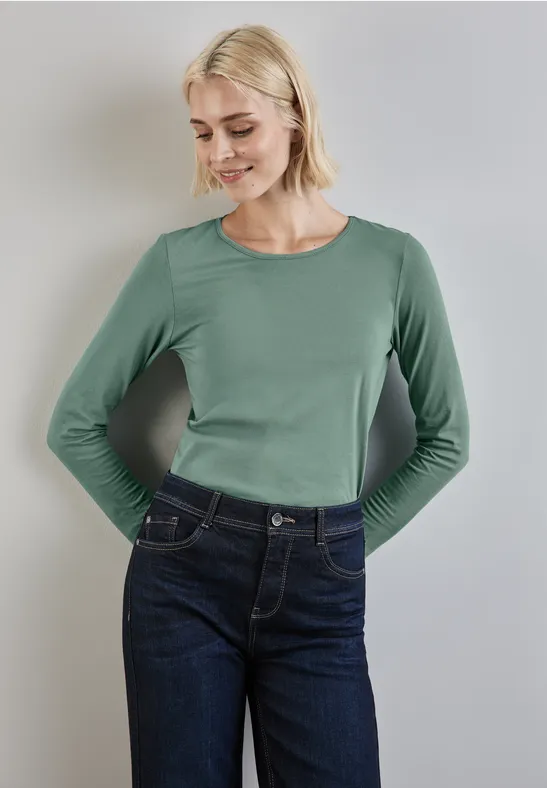 Street One Basic Langarmshirt