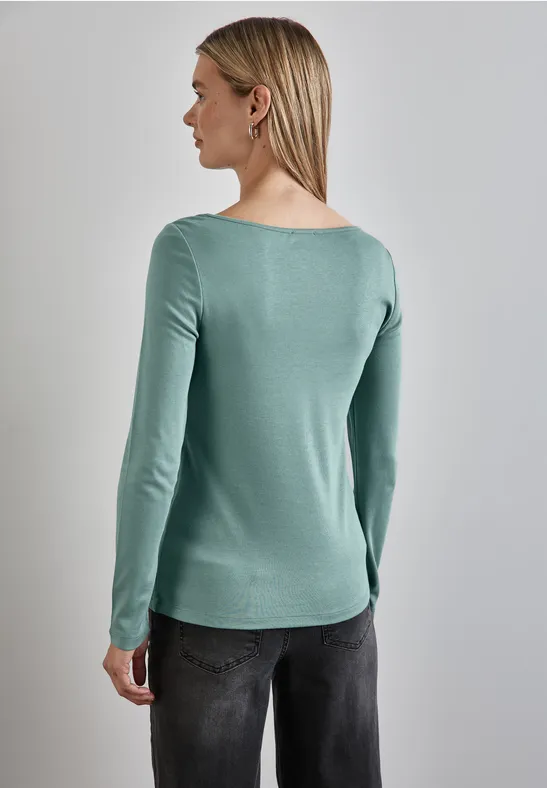Street One Basic Langarmshirt - Style LANEA