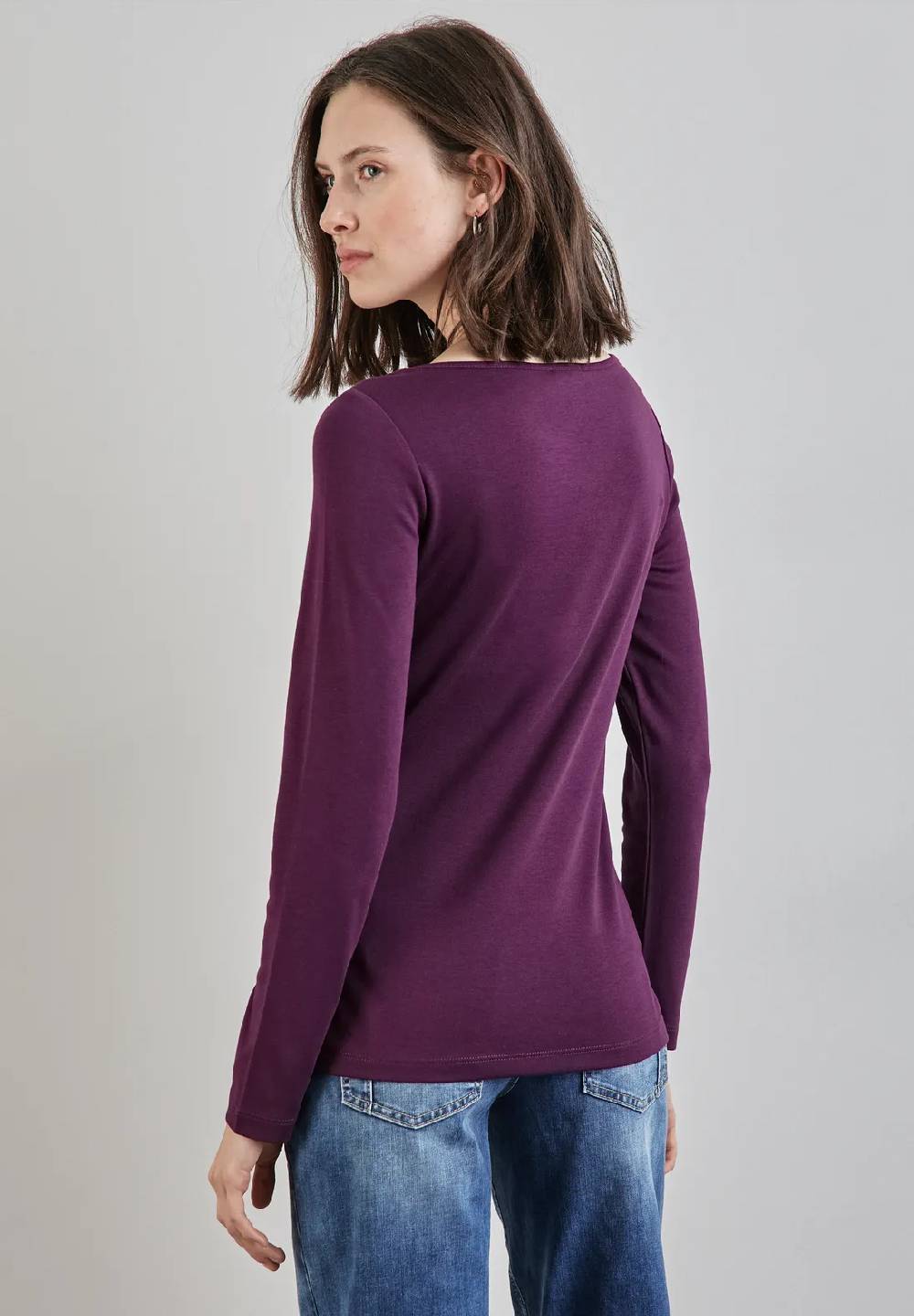 Street One Basic Langarmshirt - Style LANEA