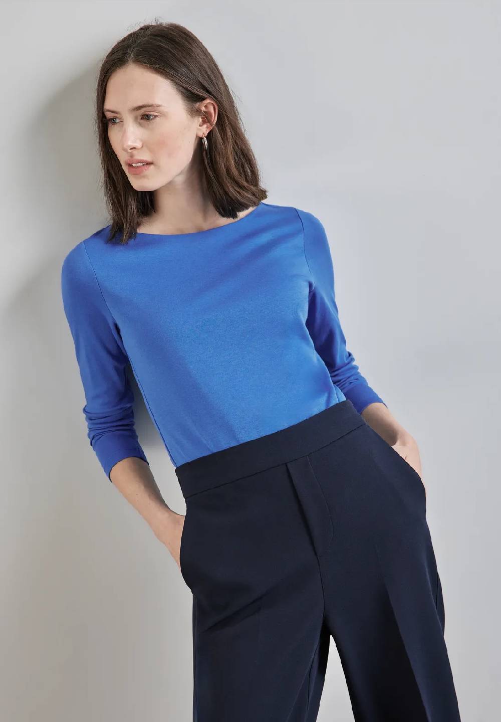 Street One Basic Langarmshirt - Style LANEA