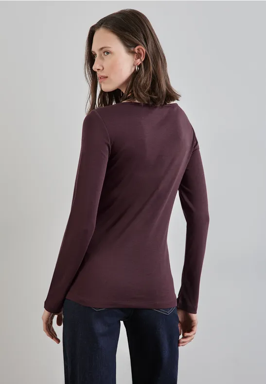 Street One Basic Langarmshirt - Style LANEA