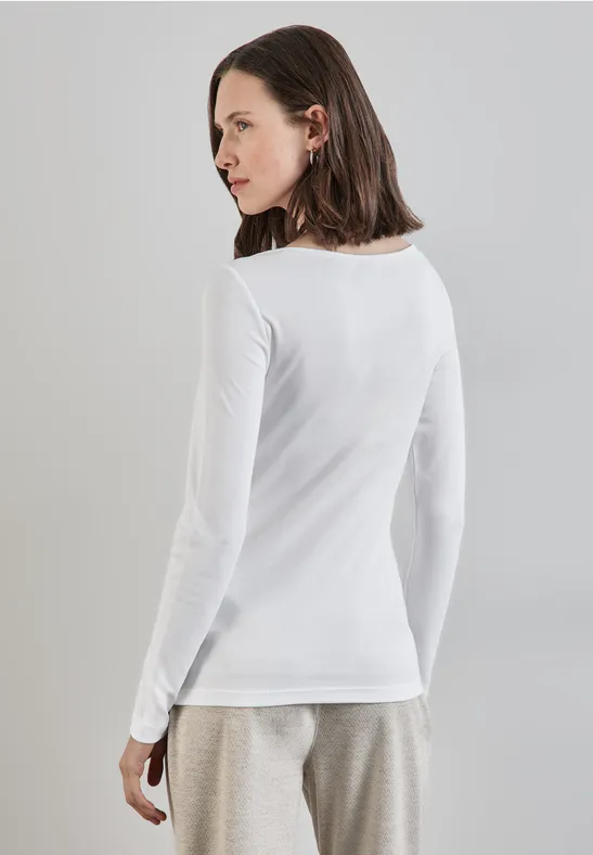 Street One Basic Langarmshirt - Style LANEA