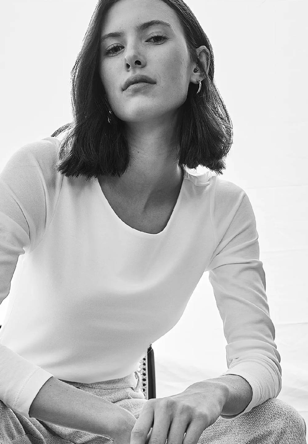 Street One Basic Langarmshirt - Style LANEA