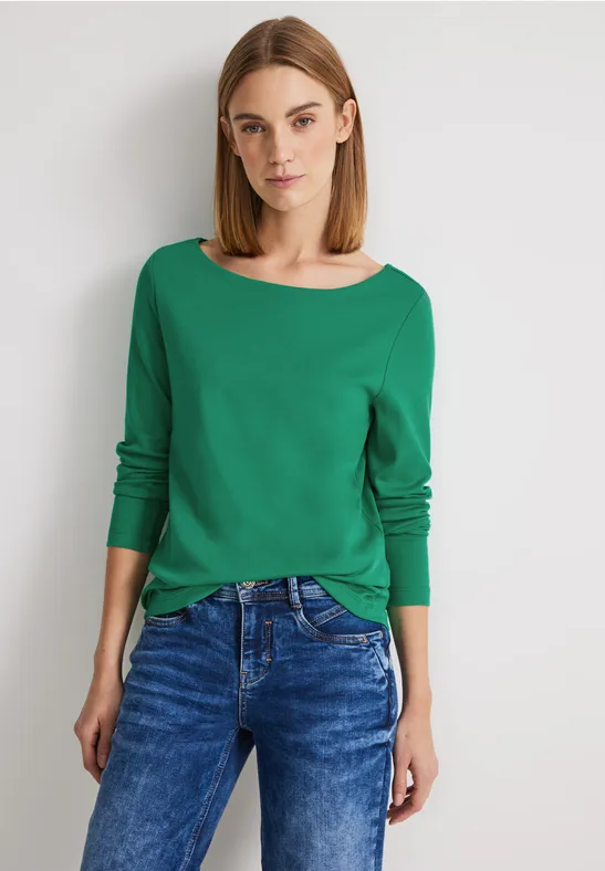 Street One Basic Langarmshirt - Style LANEA