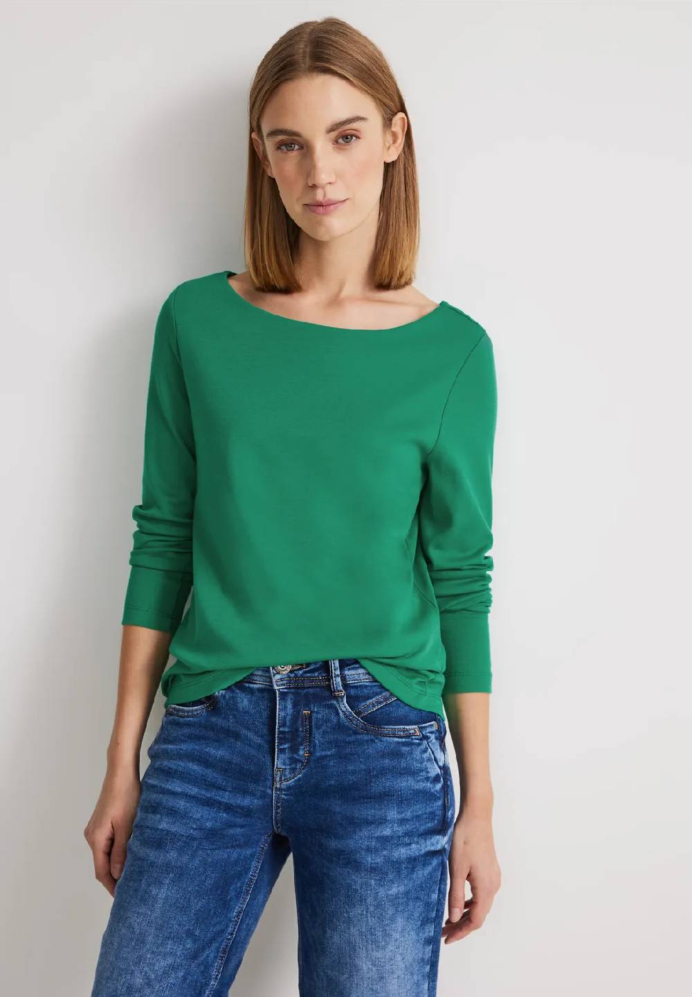 Street One Basic Langarmshirt - Style LANEA