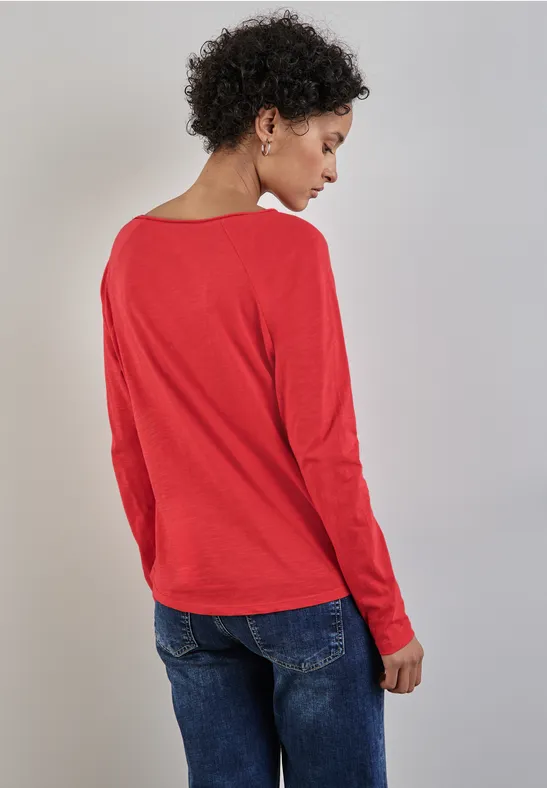 Street One Basic Langarmshirt - Style MINA