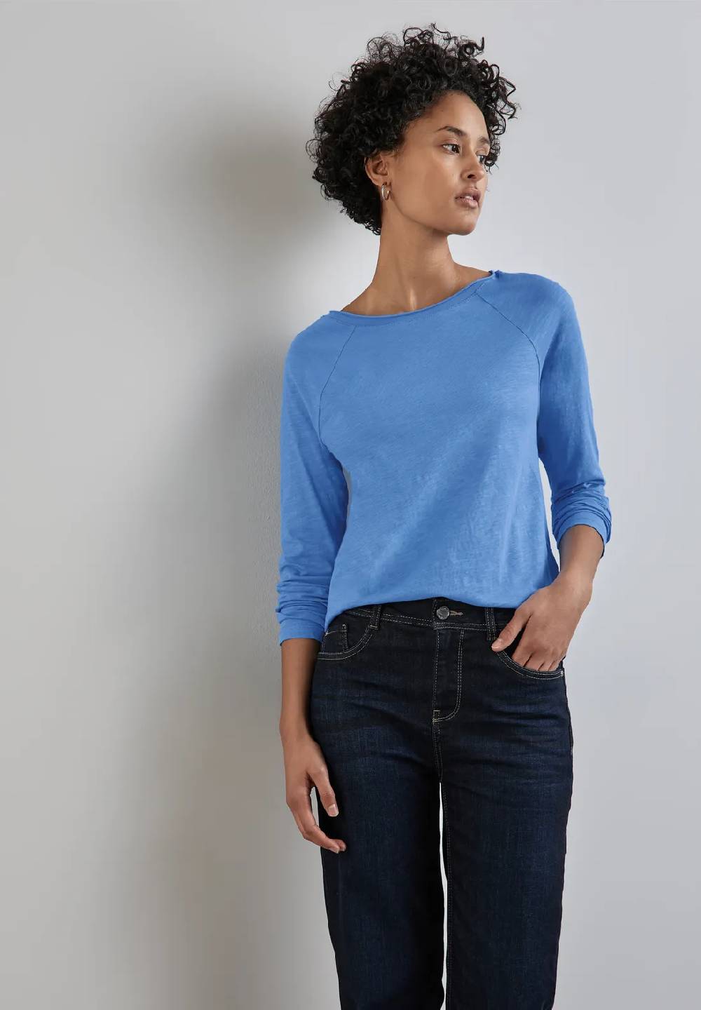 Street One Basic Langarmshirt - Style MINA