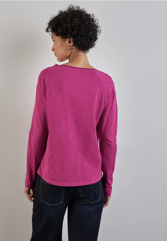 Street One Basic Langarmshirt - Style MINA