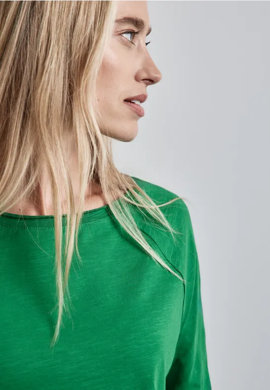 Street One Basic Langarmshirt - Style MINA