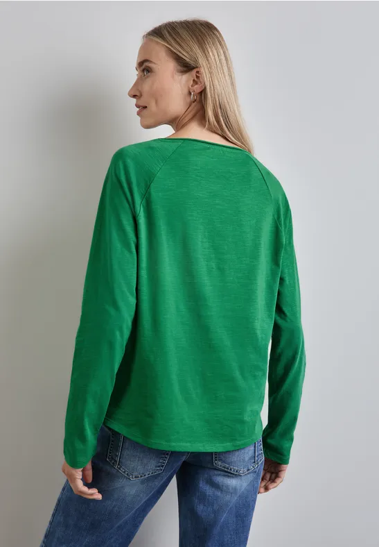 Street One Basic Langarmshirt - Style MINA