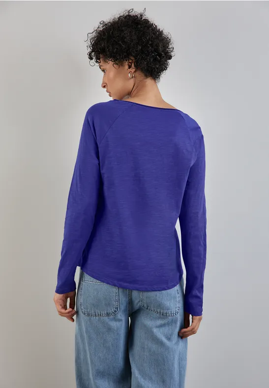 Street One Basic Langarmshirt - Style MINA