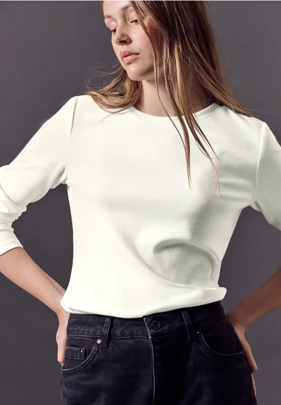 Street One Basic Langarmshirt