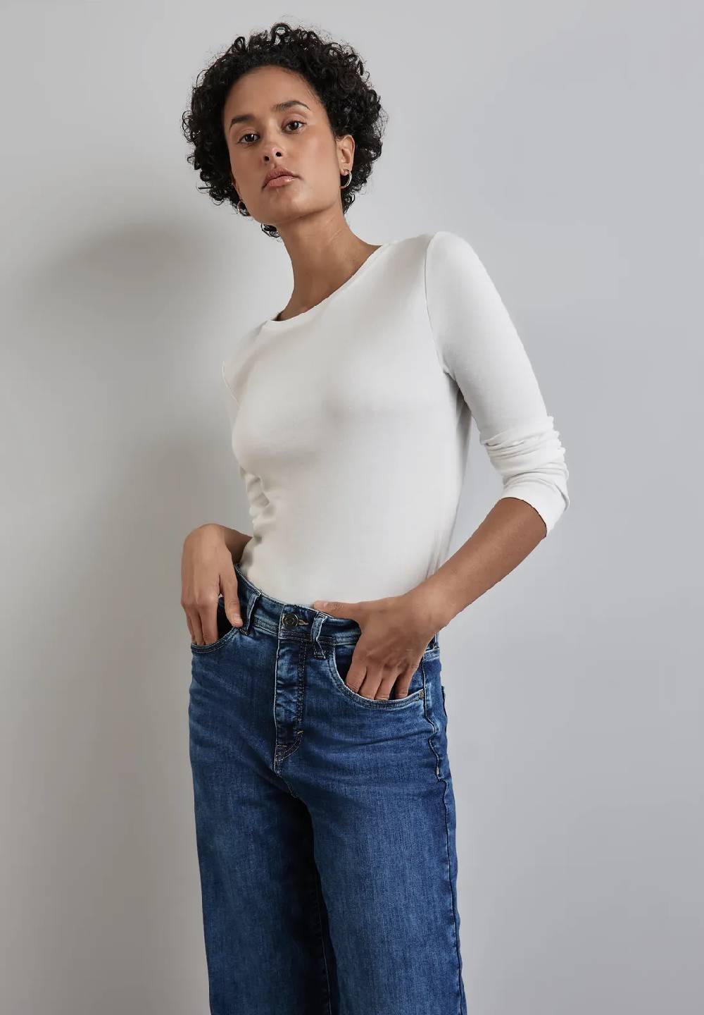 Street One Basic Langarmshirt