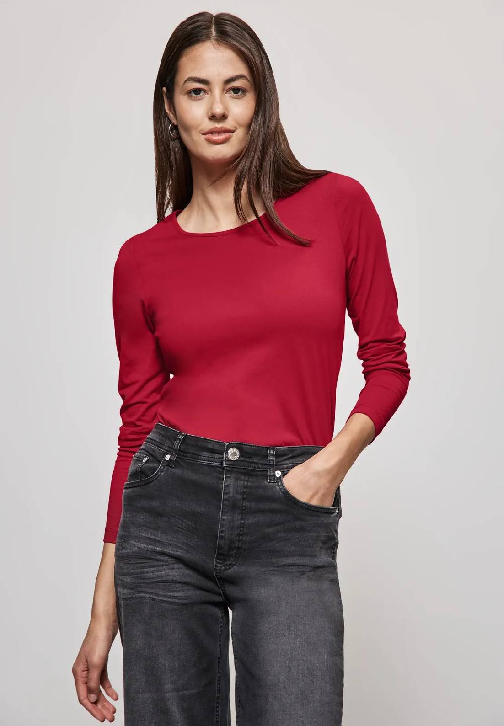 Street One Basic Langarmshirt