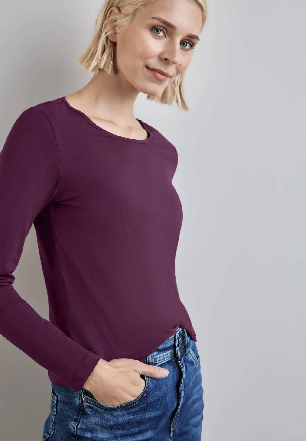 Street One Basic Langarmshirt