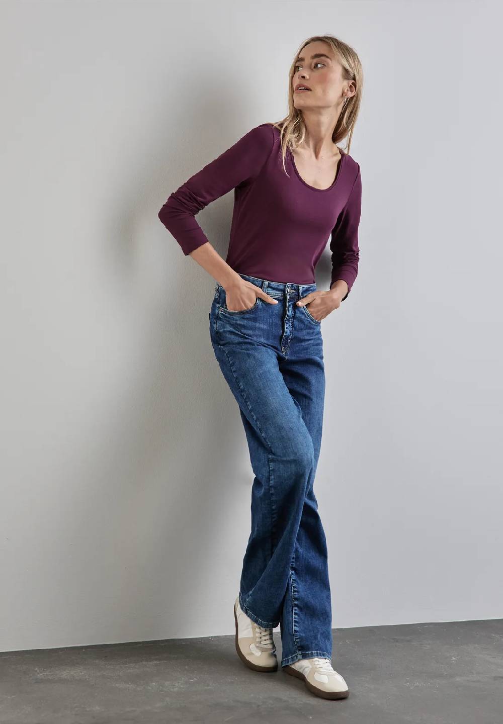 Street One Basic Longshirt - Style IVY