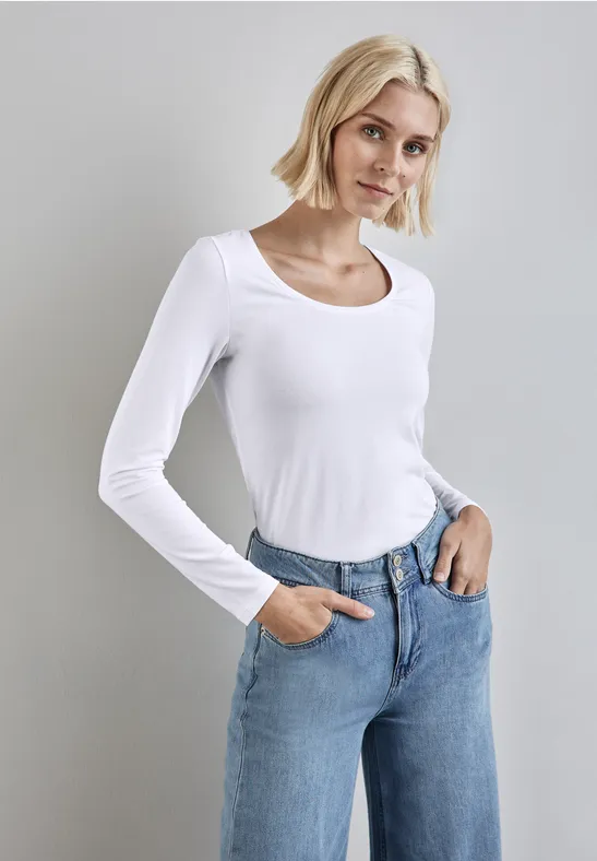 Street One Basic Longshirt - Style IVY