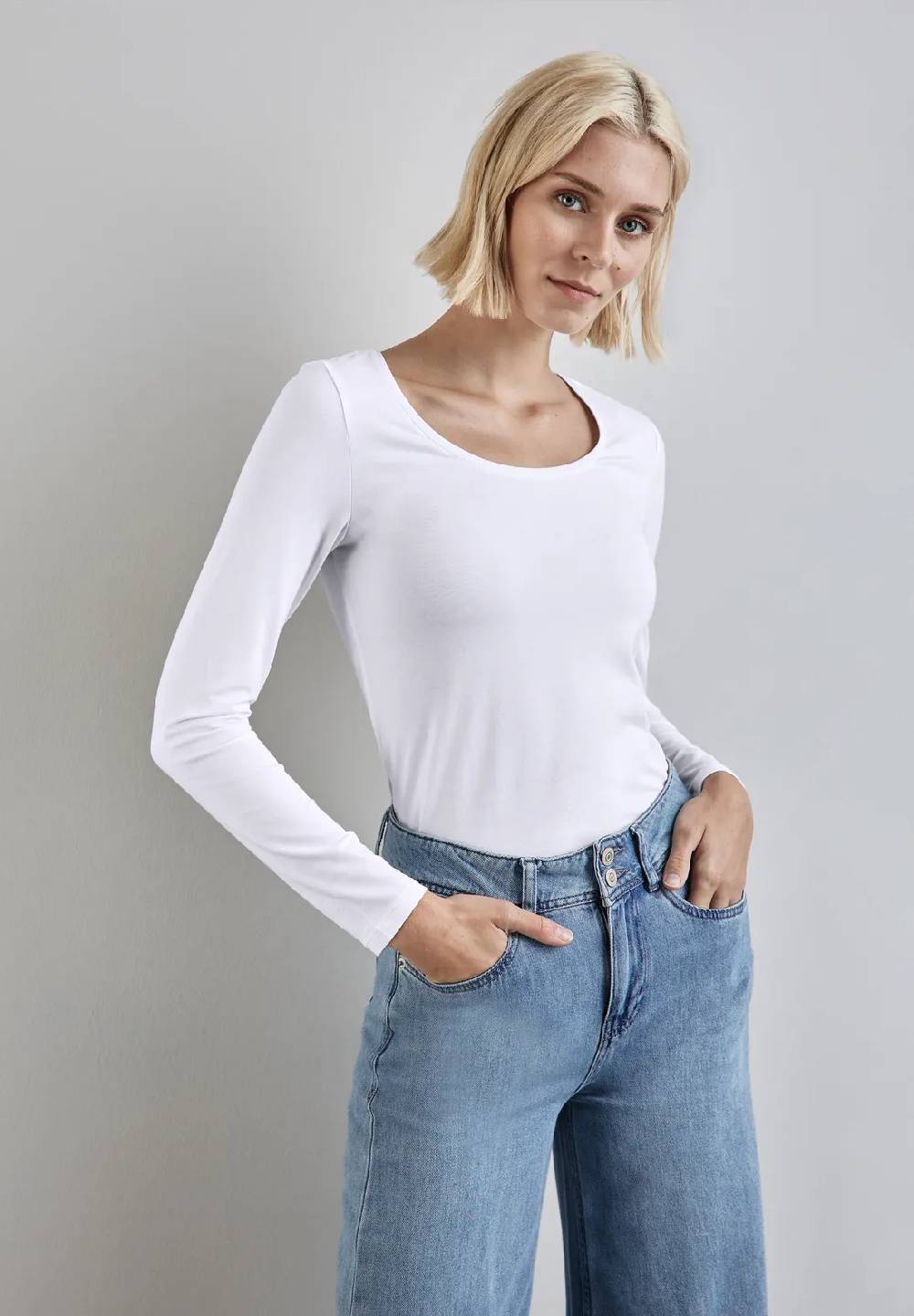 Street One Basic Longshirt - Style IVY