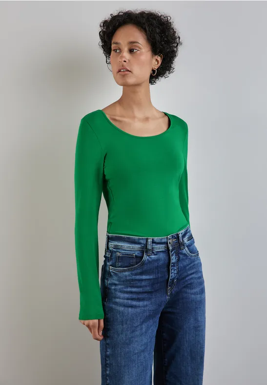 Street One Basic Longshirt - Style IVY