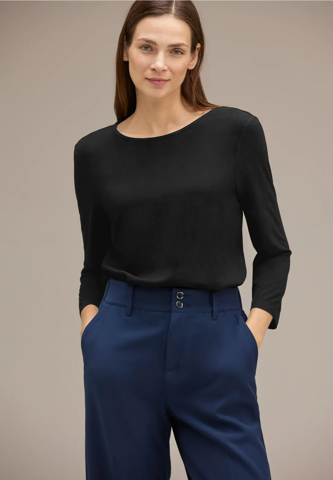 Street One Basic Materialmix Shirt