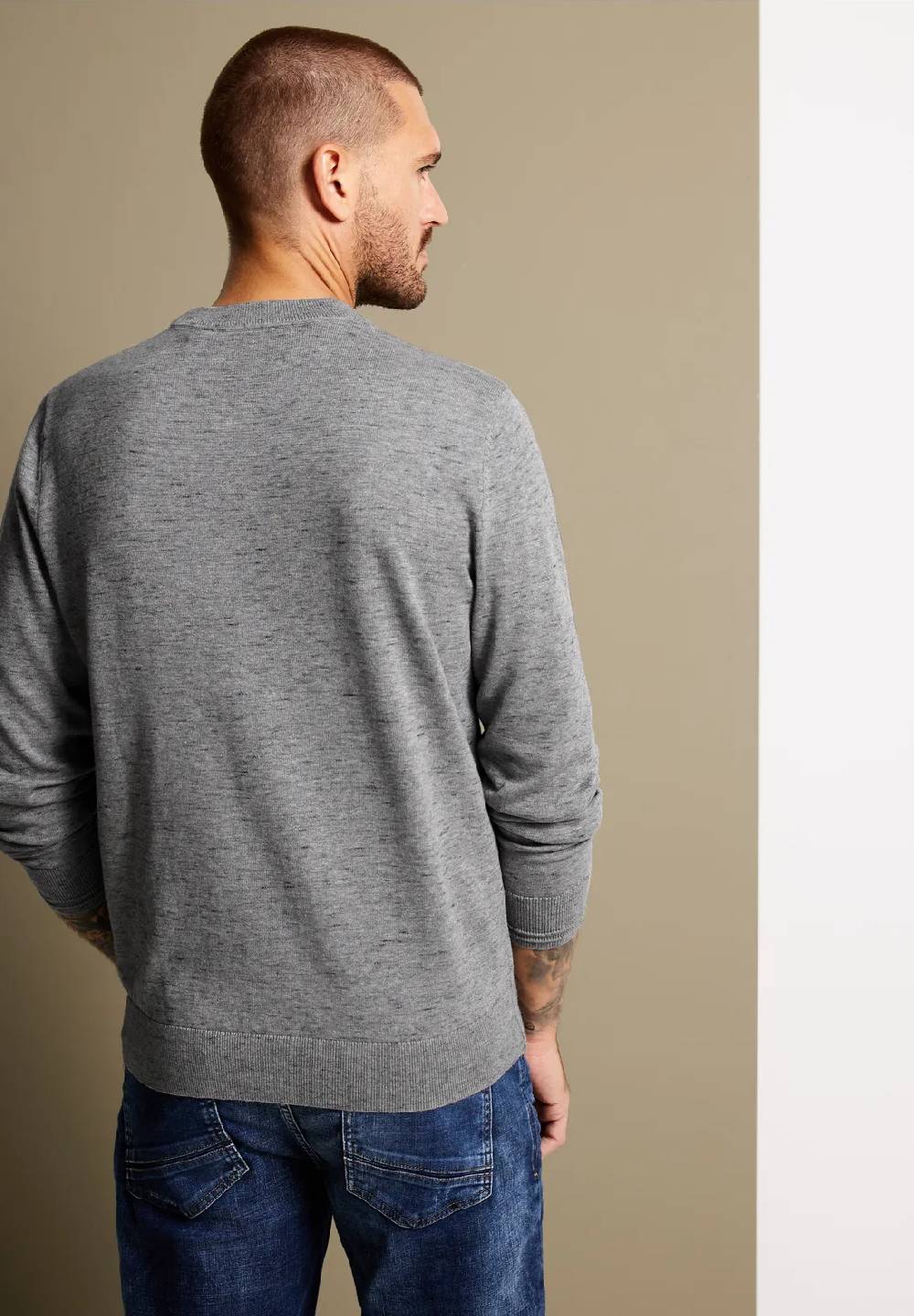 Street One Basic Melange Pullover