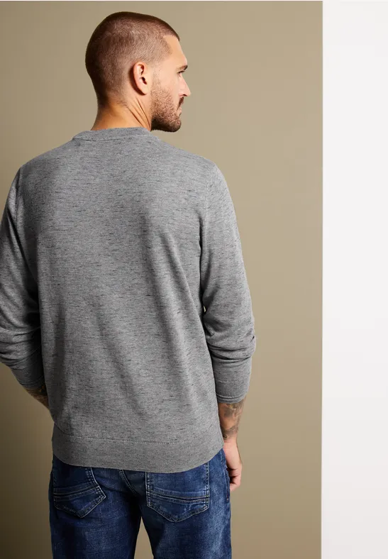 Street One Basic Melange Pullover