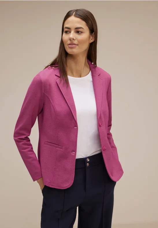 Street One Basic Piqué Blazer