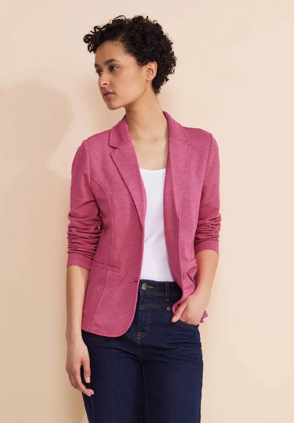 Street One Basic Piqué Blazer