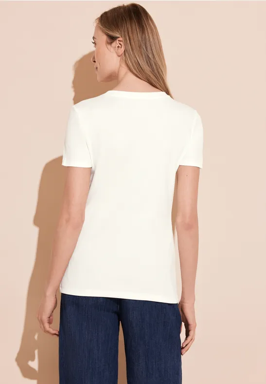 Street One Basic Ripp T-Shirt