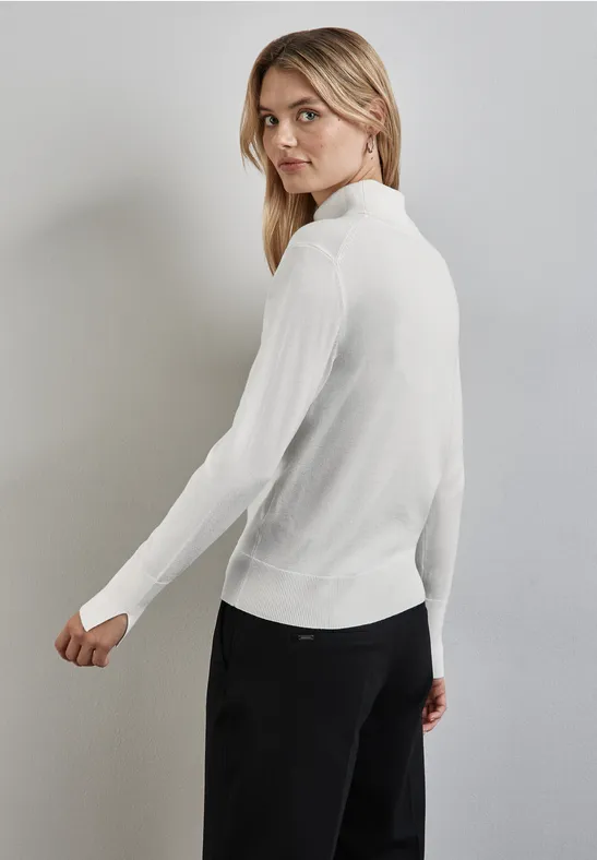 Street One Basic Rollkragen-Pullover