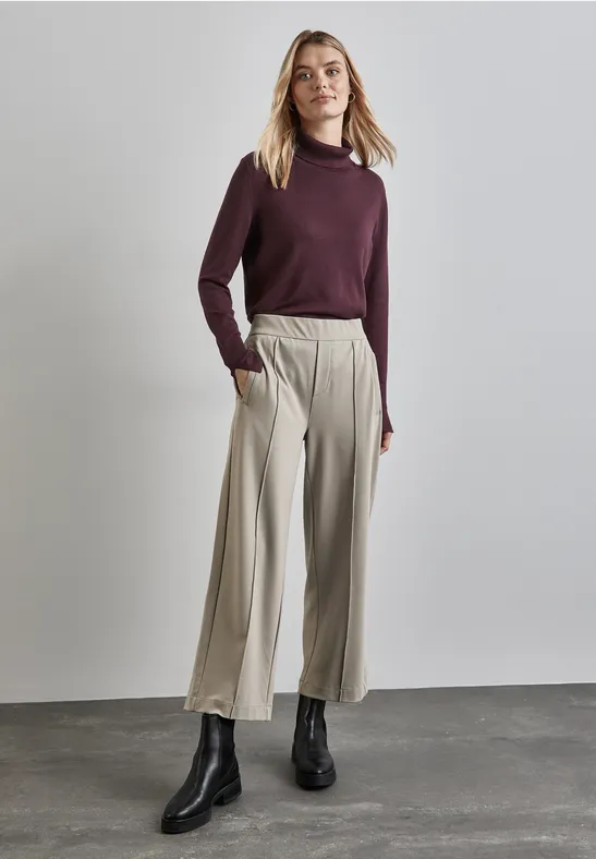 Street One Basic Rollkragen-Pullover