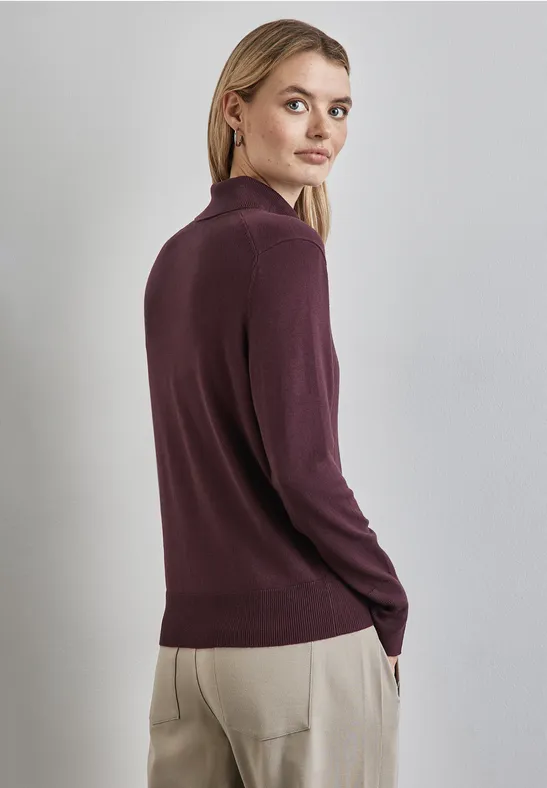 Street One Basic Rollkragen-Pullover