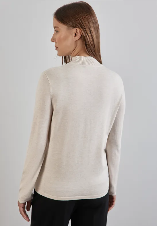 Street One Basic Rollkragen-Pullover