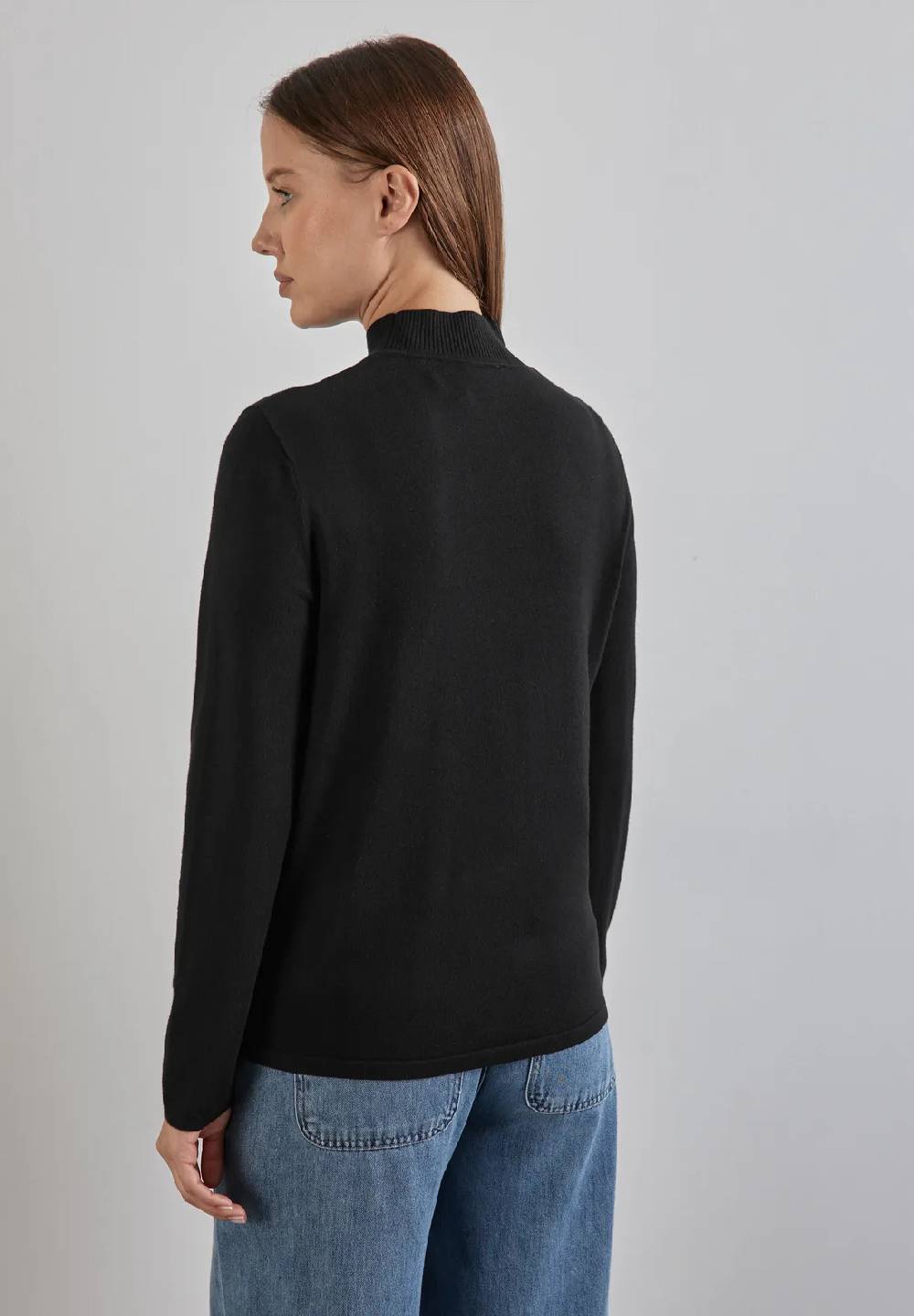 Street One Basic Rollkragen-Pullover