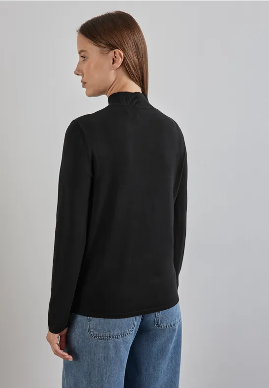 Street One Basic Rollkragen-Pullover